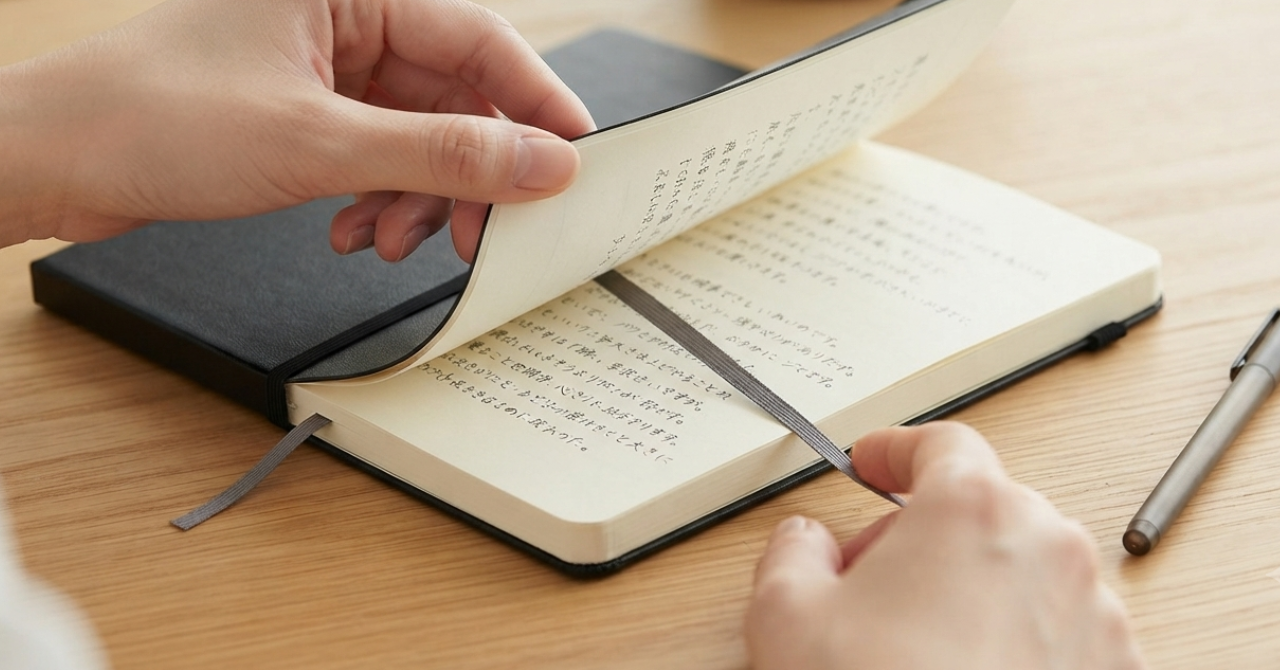 書いた1P日記を読み返す