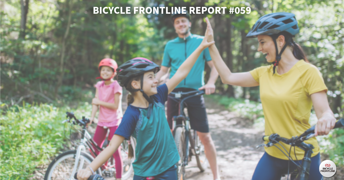 自転車のペダルを踏み出し自らバランスを取る子どもと、LME（生涯モビリティ教育）のコンセプトビジュアル